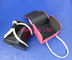 Leather Beauty Professional Makeup Cases , Zipper Opening Travel Cosmetic Bags